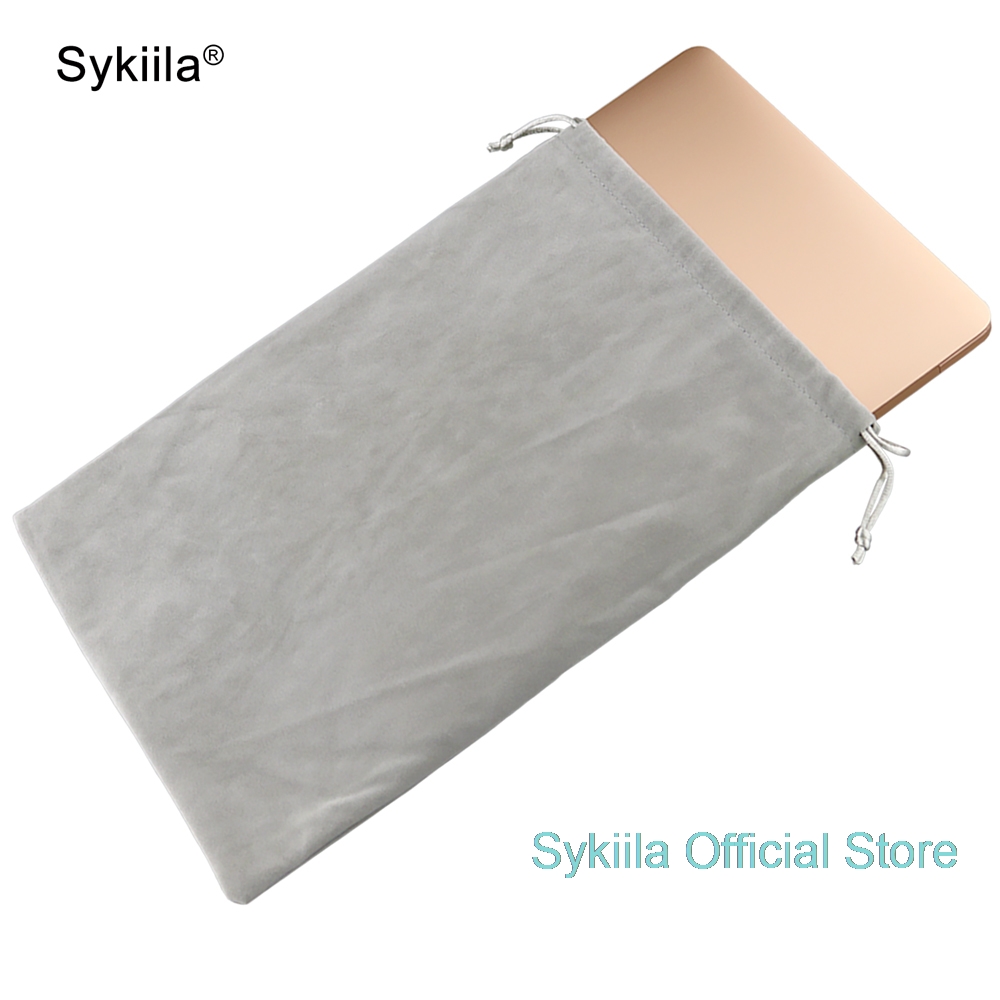 Custodia generica per laptop per MacBook Pro 14 Air 13 12 11 15 16 15.6 pollici, borsa grigia con coulisse per notebook HP Lenovo