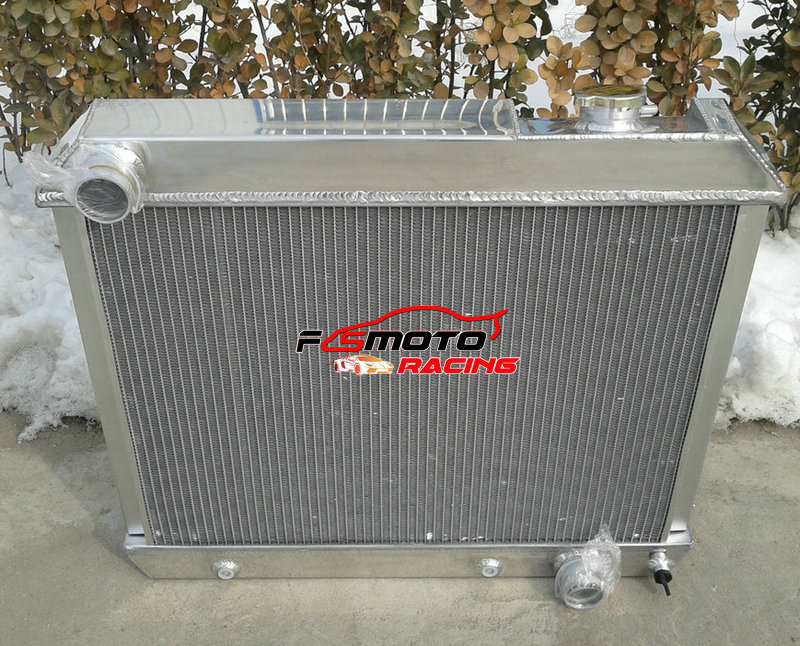 Radiador de Aluminio para Camioneta Chevy C10/C20/C30 1963-1966 1963 1964 1965 63 64 65 66
