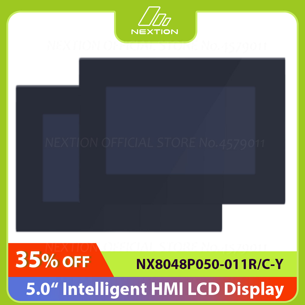NEXTION 5,0 pulgadas LCD-TFT HMI pantalla módulo de Panel táctil capacitivo/resistivo RGB 65K Color serie inteligente con carcasa