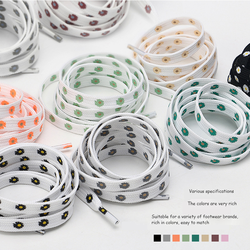 Sakura-cordones planos para zapatillas, cordones de lona de alta calidad, AF1, 100/120/140/160CM, novedad