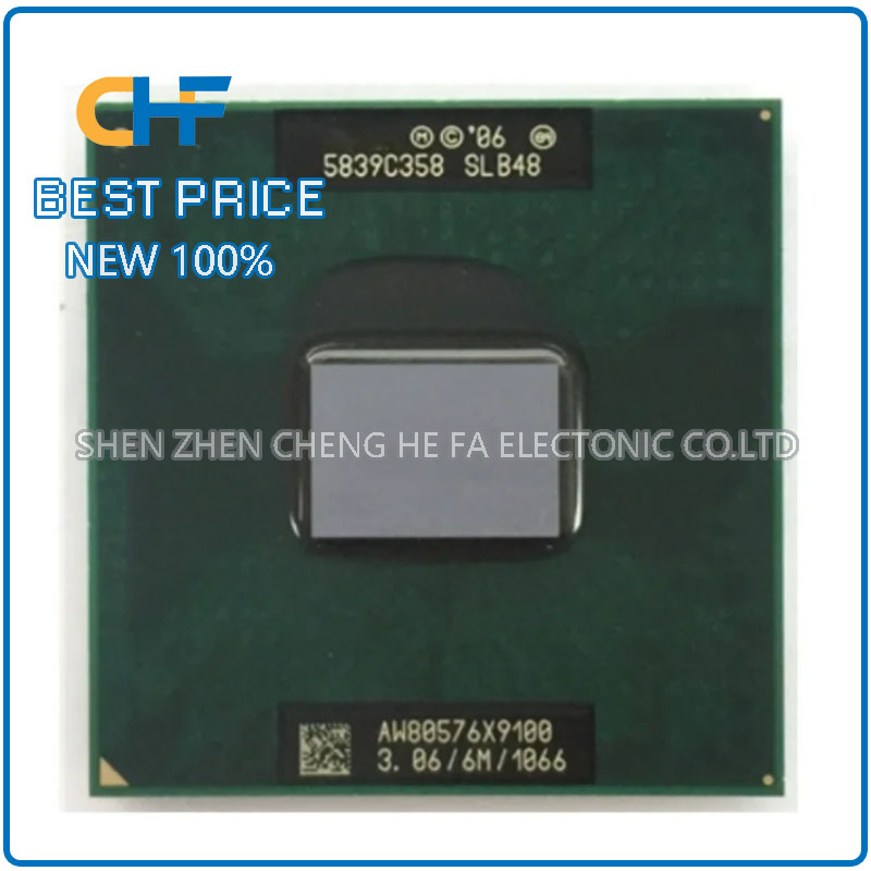 X9100 3,066M 1066 PGA SLB48 CPU PM45/GM45 platform CPU