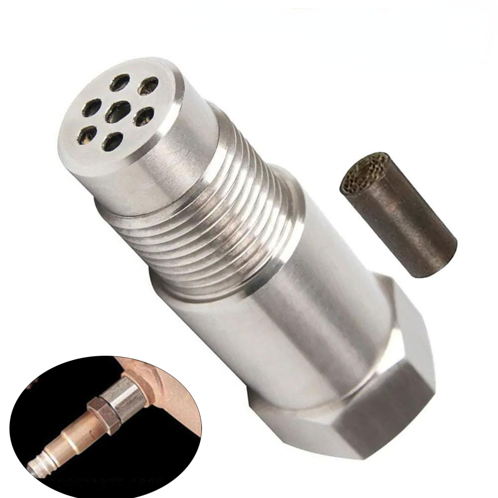 Uniwersalna stal nierdzewna SS304 sprawdź światło silnika CEL mini katalizator O2 czujnik Adapter dystansowy M18X1.5
