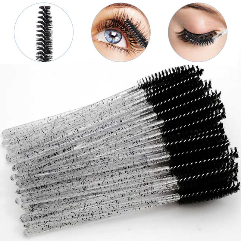 Kristal Wimper Extender Wegwerp Mascara Staf Applicator Mascara Borstel Voor Eenvoudige Reiniging En Hygiënische Toepassing Groothandel