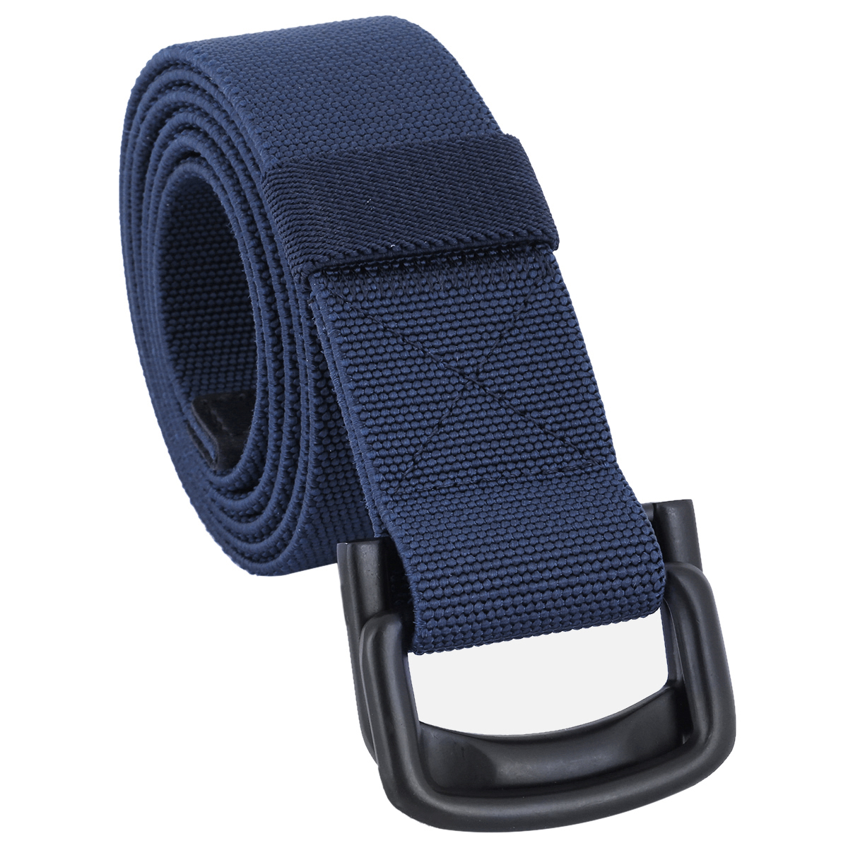 Doppel-D-Ring Schnalle Gürtel Canvas Gürtel Nylon Hüftgurt Mode Nylon Gürtel lässig langen Bund 125-130cm