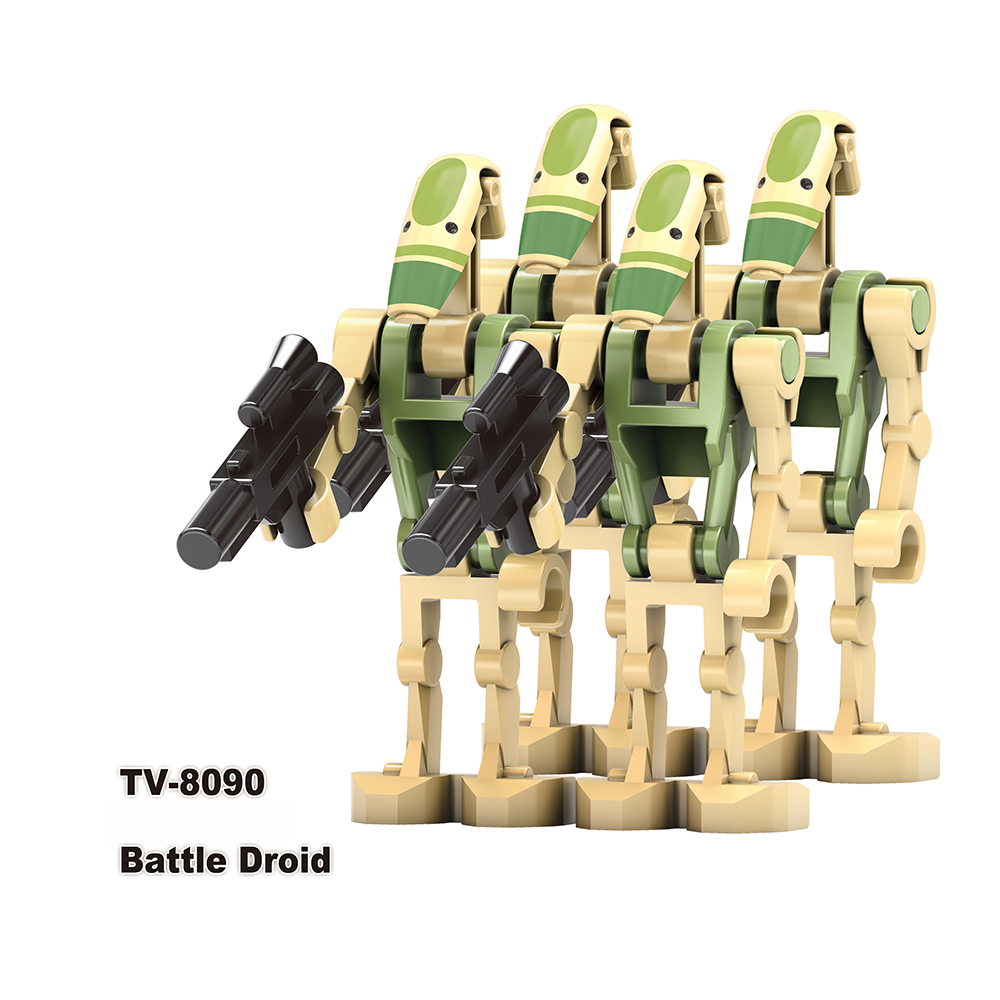 Охотник за головами Cad Bane Building Din Djarin Grogu Blocks Young Luke Skywalker Фигурка NED-B Кирпичи Фигурка KM66037 KM66044 Игрушки