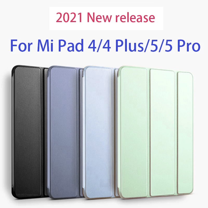 Capa para xiaomi mi pad 4 8.0 polegadas wake silicone capa inteligente para xiaomi mi pad 4 plus 10.1 caso 2021 mi pad 5 pro 11 12.4 polegadas