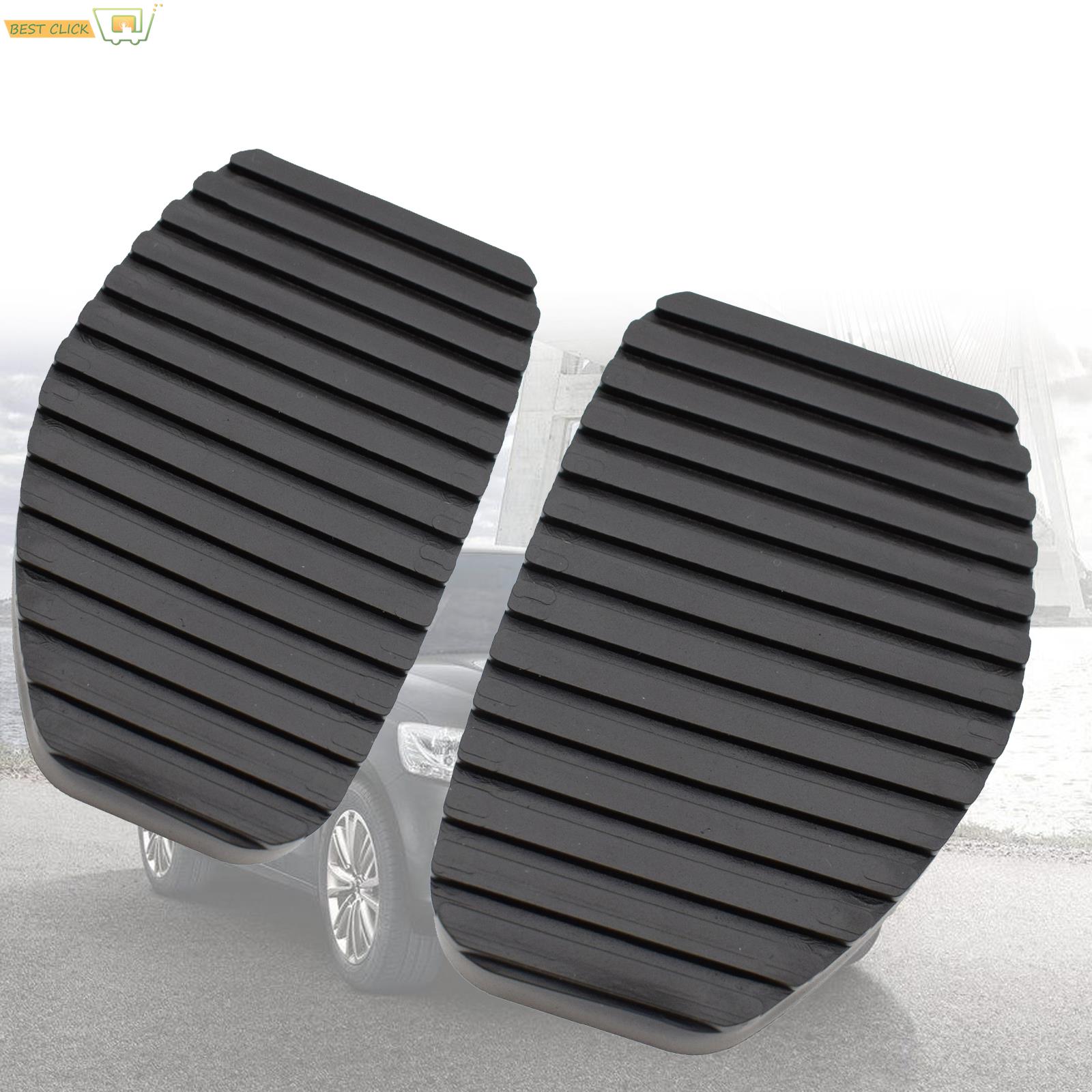 2 uds cubierta de almohadilla de goma para Pedal de embrague de freno para Peugeot 306 405 406 407 508 607 para Citroen Berlingo Xsara Picasso 450412   Antideslizante