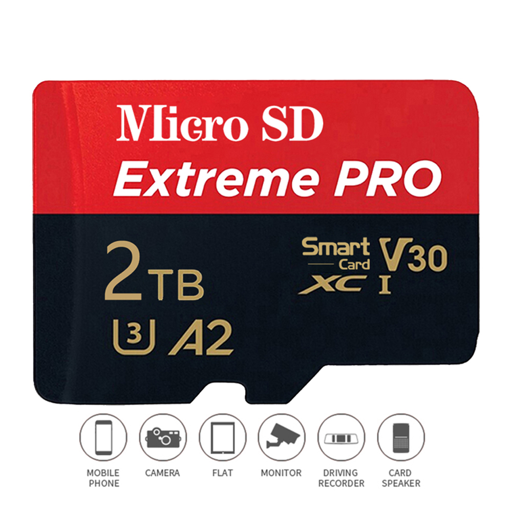 Mini Micro Tarjeta SD Cards 1TB 2TB TF Flash Card SD Memory Card Высокоскоростная Cartao De Memoria 128GB для камеры, телефона, ПК 2025 Новый