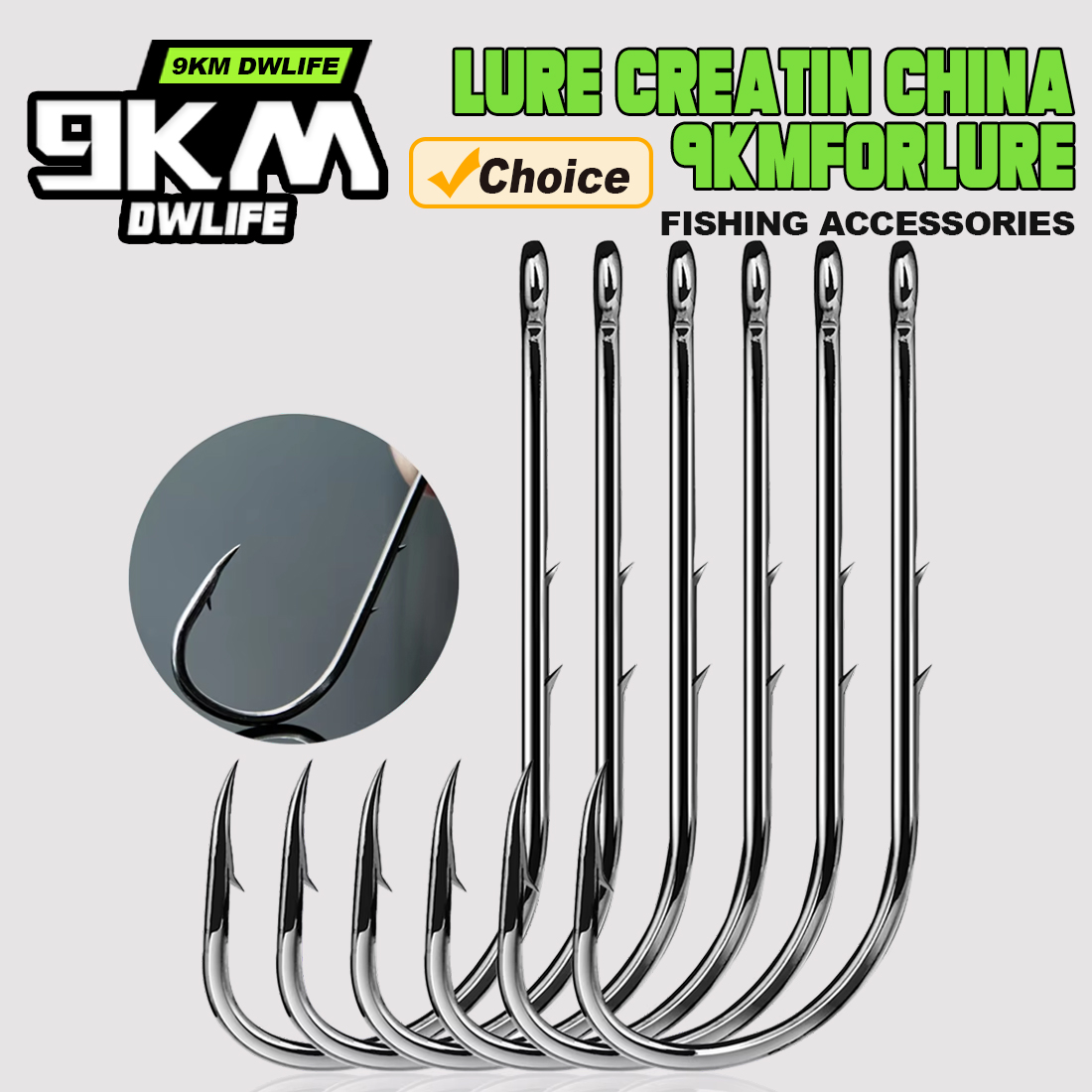 Umpan pancing baithlater 9KM, umpan pancing berduri, umpan Shank, pemegang umpan langsung, aksesoris Tackle kait cacing Jig memancing karper