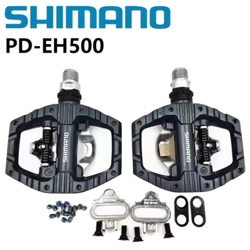 SHIMANO PD-EH500 pedały rowerowe lekkie działanie pedały SPD z zaciskiem SM-SH56 oryginalne akcesoria rowerowe Shimano