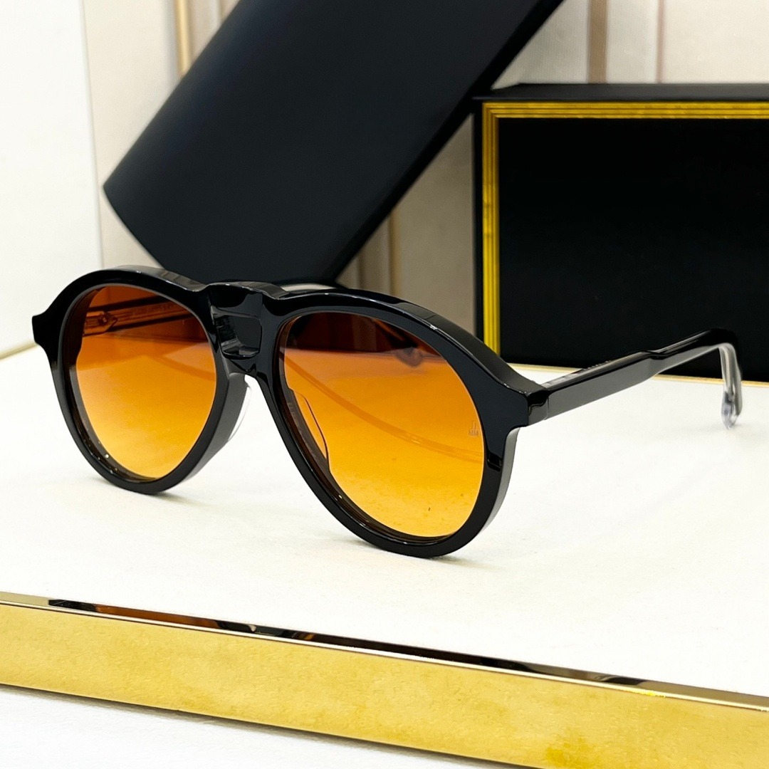 Herren Vintage Pilot Square Sonnenbrille VALKYRIE Großer Acetat-Rahmen UV400 Sonnenschutz Casual Fahrbrille mit Etui