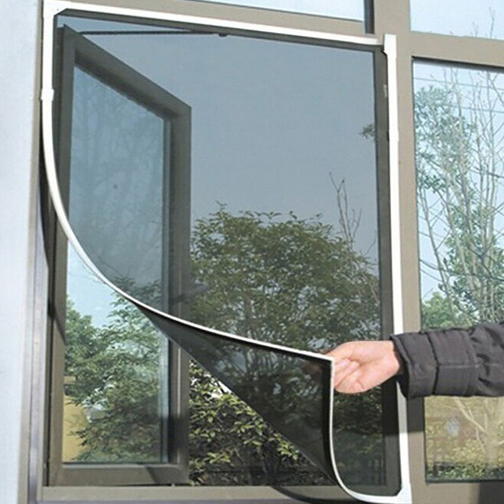 Malla Mosquitera para Ventana, Malla Invisible para Ventana, Cortina Autoadhesiva para Puerta y Ventana