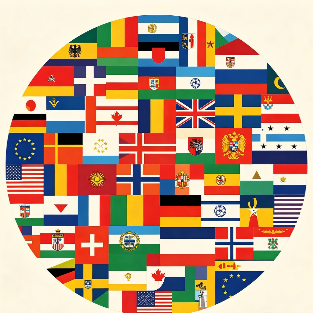 2026 New Oscam Clines European flag 4K Europe Netherlands Italy Poland ccam Ireland Indoor wall mounting Fast Delivery flag