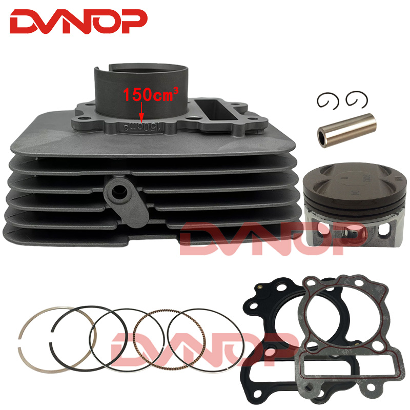 เหมาะสำหรับ2018 Benali BJ150-29 TNT150สี่กระบอกรถจักรยานยนต์แหวนลูกสูบกระบอกสูบ57.3มม150cc