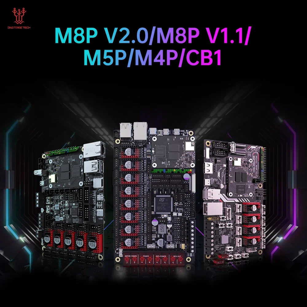 BIGTREETECH Manta M4P M5P M8P Motherboard 32-Bit Für TMC2209 CB1 Raspberry Pi CM4 Klipper Ender 3 Voron 3D Drucker HDMI5 Bildschirm