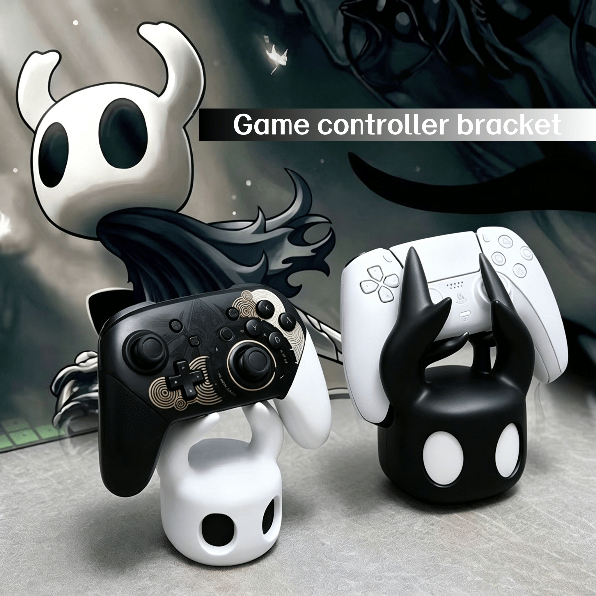 Gamecontrollerbeugel holle ridder ps5switch universele hoofdtelefoon-displaystandaard desktop creatief ornament