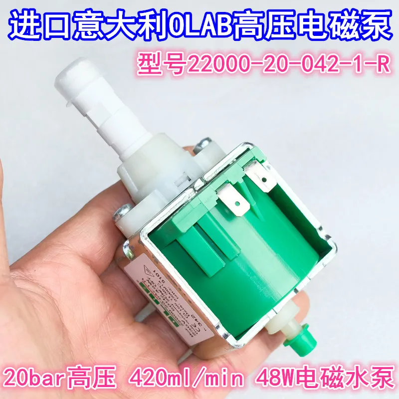 Ý OLAB Cao Cấp 20bar Điện Từ Máy Bơm Nước 22000-20-042-1-R Bơm Tăng Áp 48W