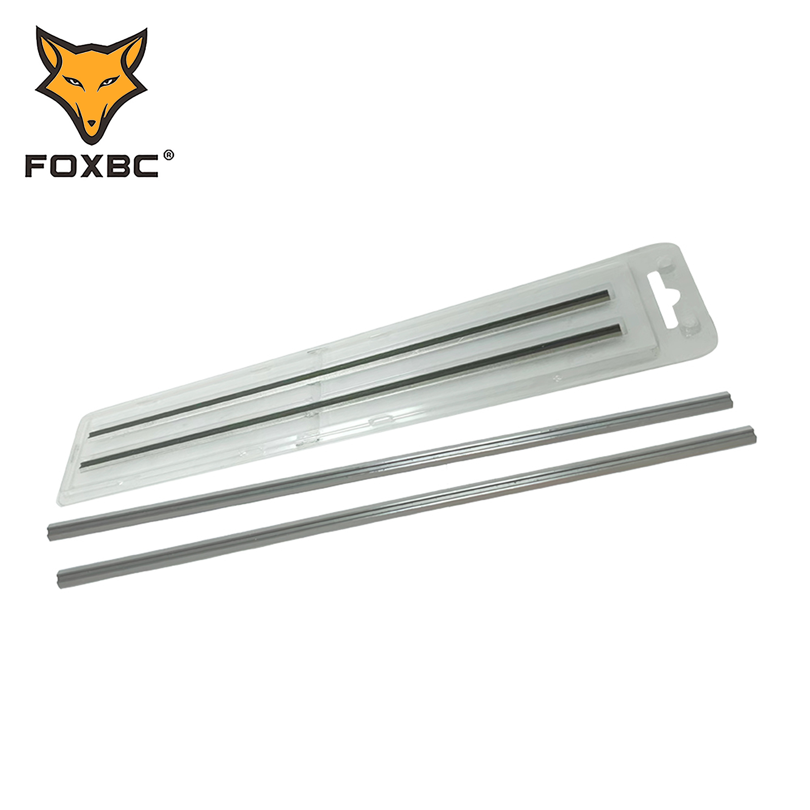 FOXBC 306 mm 12 Zoll Hobelmesser Messer für Makita 2012NB, 2012 Hobel 793346 -8 Holzbearbeitungswerkzeug – 2er-Set
