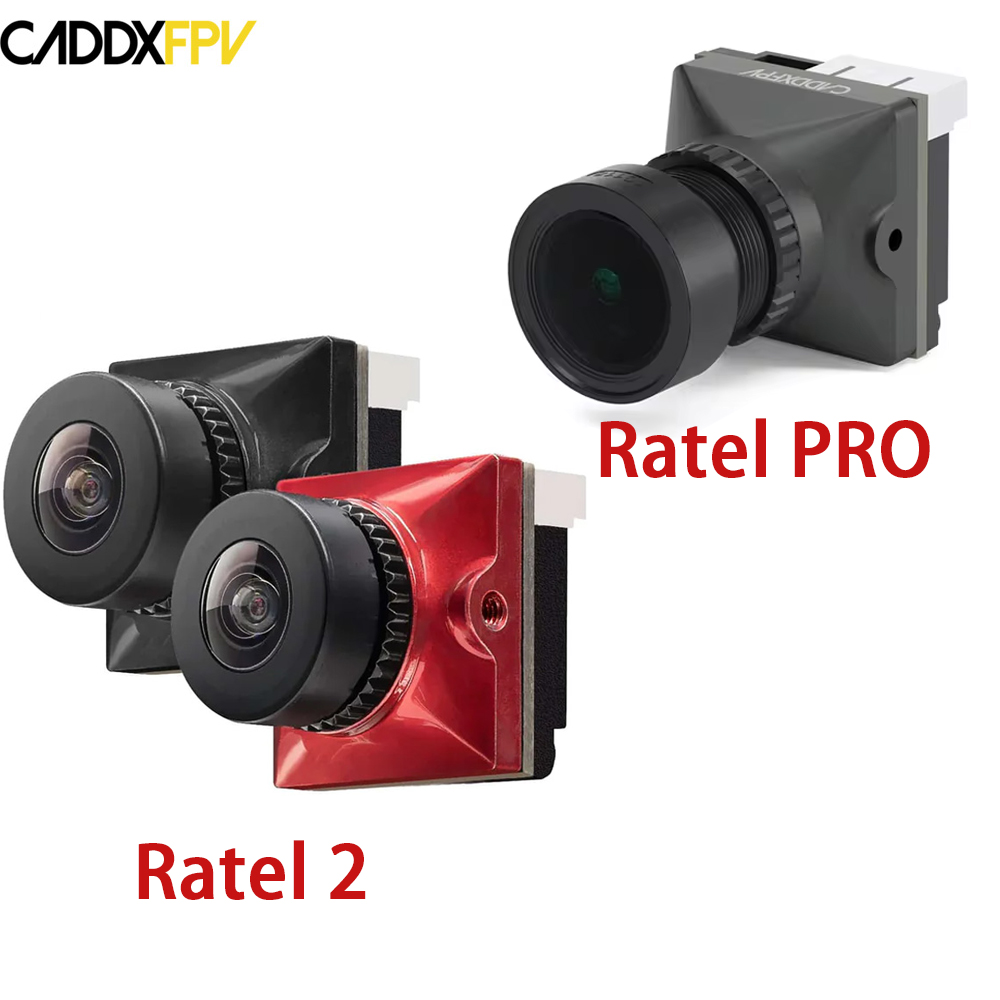 Kamera FPV Caddx Ratel 2 V2 / PRO Ratel2 Model samolotu do latania Kamera FPV Ratel2 Dron Obiektyw noktowizyjny