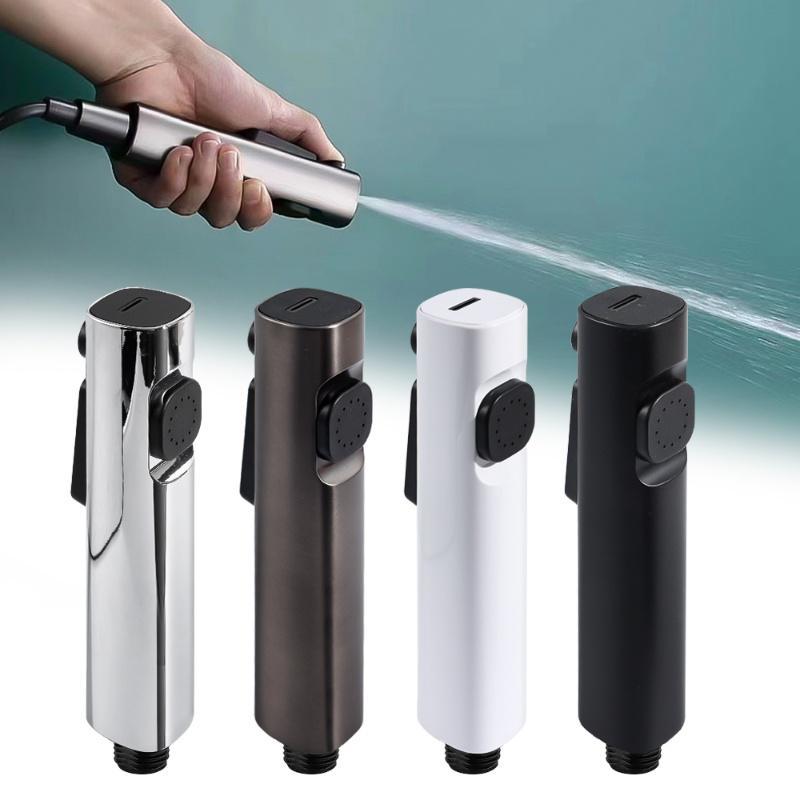 1PC Toilet Douche Bidet Head Handheld Spray For Sanitary Shattaf Shower Bathroom ABS Faucet Bidet Water Leakage Parts