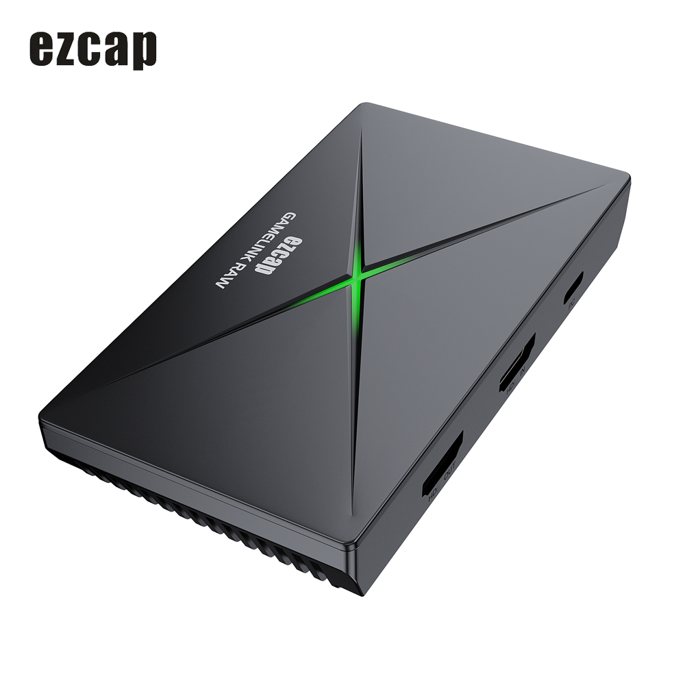Ezcap333-Carte de capture vidéo 4K, SB3.0, diffusion en direct, jusqu'à 1080p120 ou 2160p30, avec micro