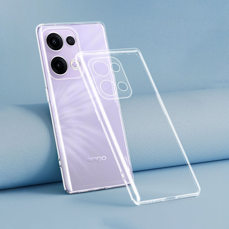 Tpu macio para oppo reno13 f reno 13 pro 13f 13pro 5g cristal claro caso de telefone proteção da câmera fina transparente capa traseira escudo