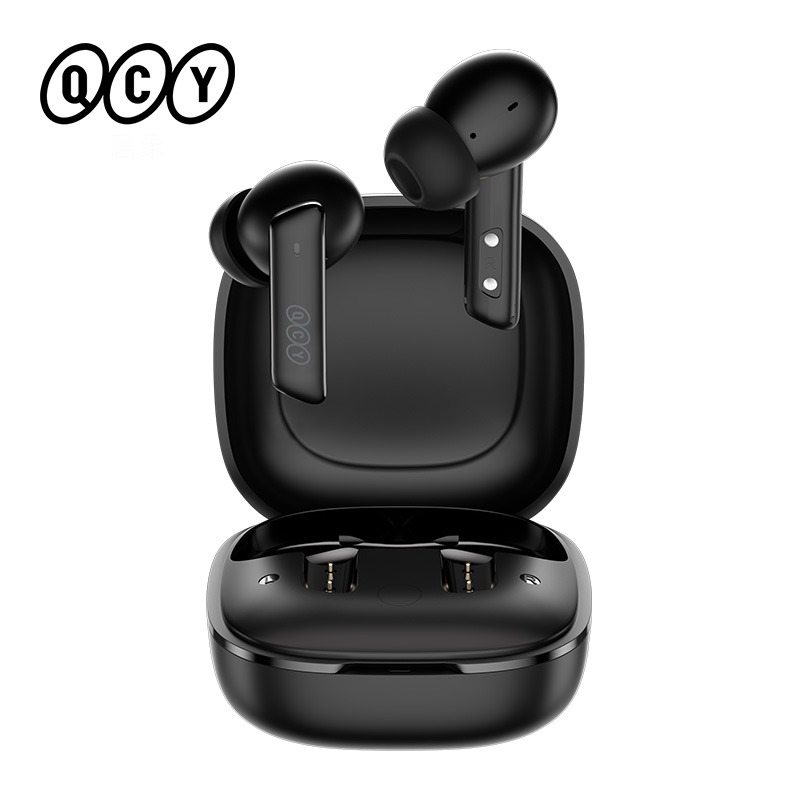 QCY – écouteurs sans fil Bluetooth 5.2 TWS, casque d'écoute intra-auriculaires avec suppression de bruit Active 40db, micros, mains libres, HT05 ANC