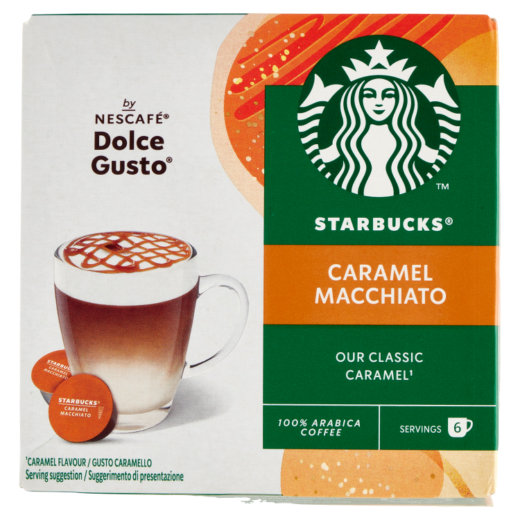 Dolce Gusto Karamell-Macchiato-Kapseln 127,8 g – Starbucks