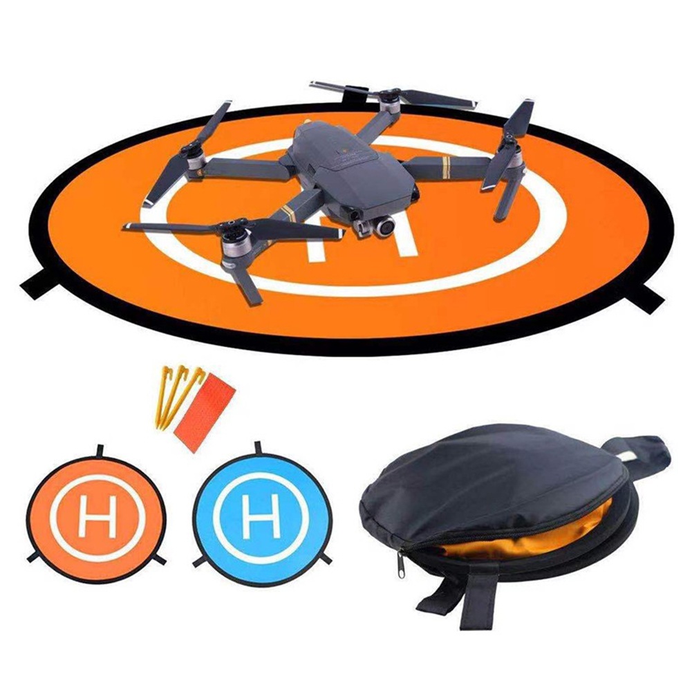 55cm Double Sided Aerial-Drone Landing Pad Portable Waterproof Landing Platfrom For Remote Control Aircrafts