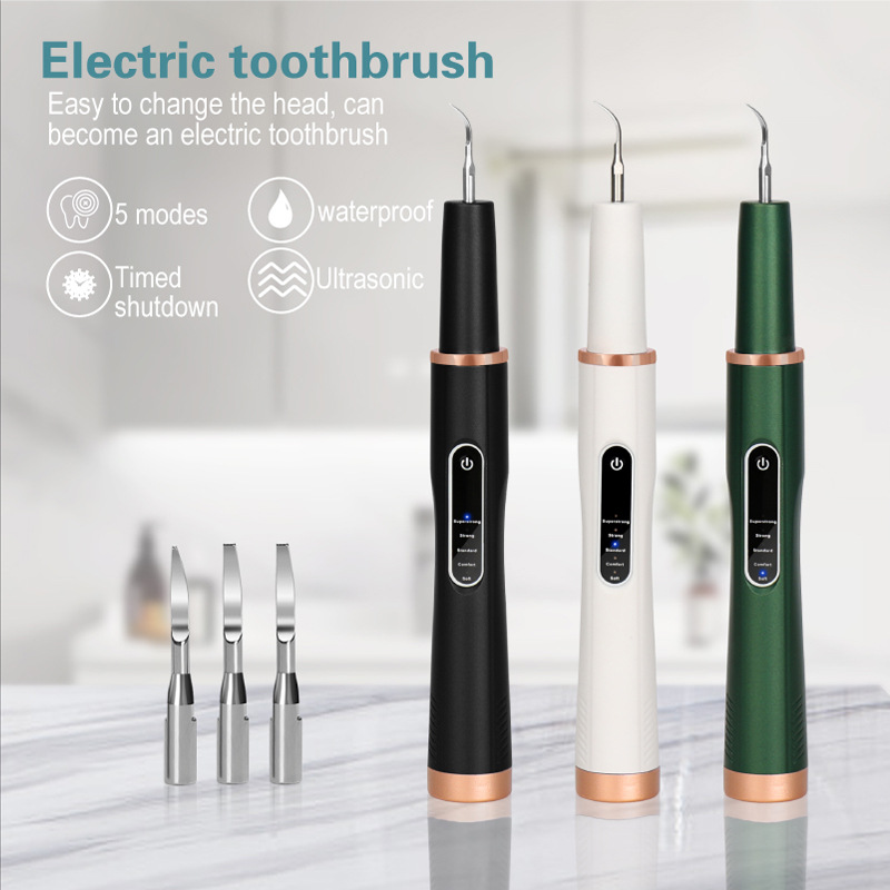Skaler dentystyczny ultradźwiękowy środek do czyszczenia zębów usuwanie kamienia elektryczny Sonic urządzenie do usuwania płytki nazębnej do wybielania zębów plamy kamień nazębny