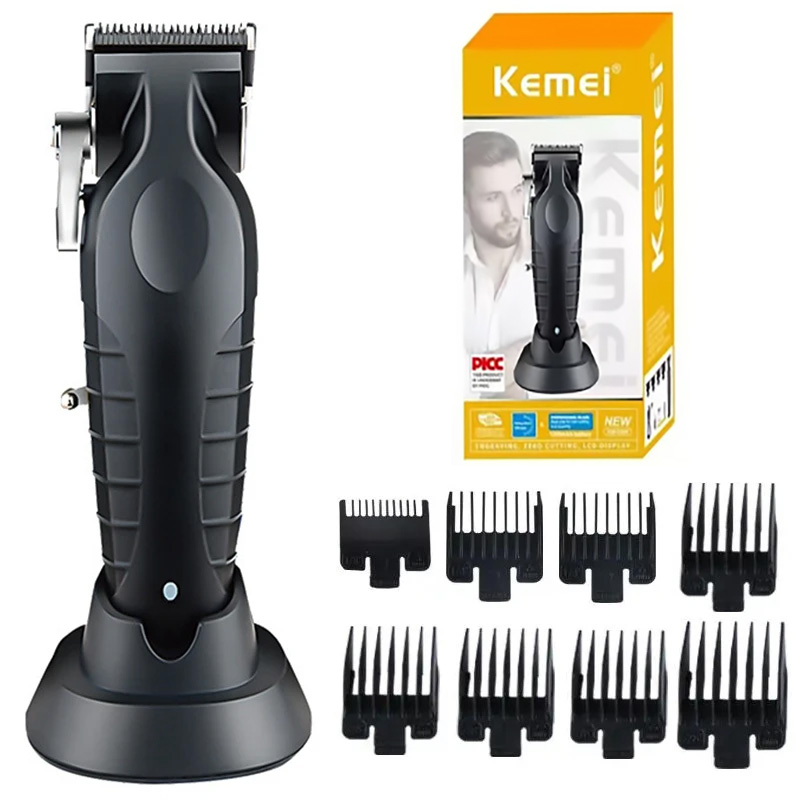 Kemei 2299 Professionalตัดผมไฟฟ้าผมTrimmerสําหรับชายเคราผมClipperตัดผมไร้สายชาร์จ,0 มม.