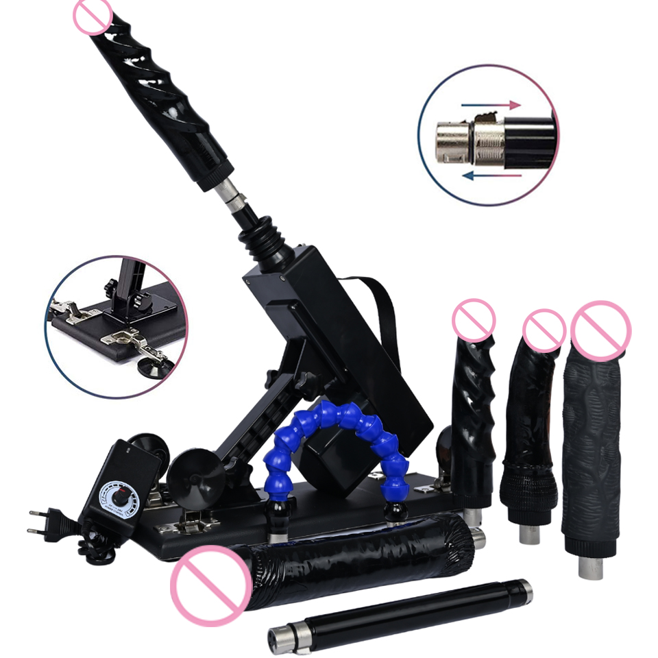 ROUGH BEAST Sexmaschine für Frauen und Männer mit Dildoaufsatz, automatische Masturbationsmaschine, 3XLR-Anschluss, Sexspielzeug-Produkte