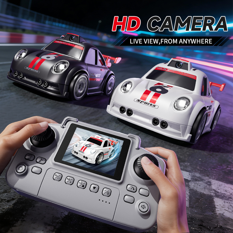 2026 Neues C6 RC Drift-Auto mit Dual-Modus-Lichtern, Soundkamera, Bildschirmsteuerung, Auto, intelligente Induktion, folgt Kinderspielzeug, Geschenk