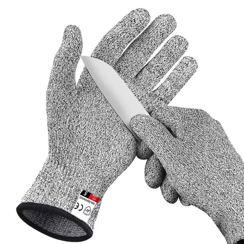 HPPE niveau 5 gants de sécurité Anti-coupure haute résistance industrie cuisine jardinage anti-rayures anti-coupure gants de travail de coupe de verre