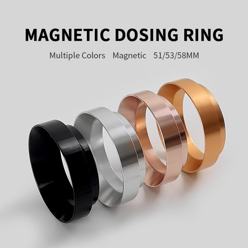 コーヒー用の半円形のミルクピアス,51mm,53mm,58mm,デロンギのビルフィルター,バリスタ用のアクセサリー