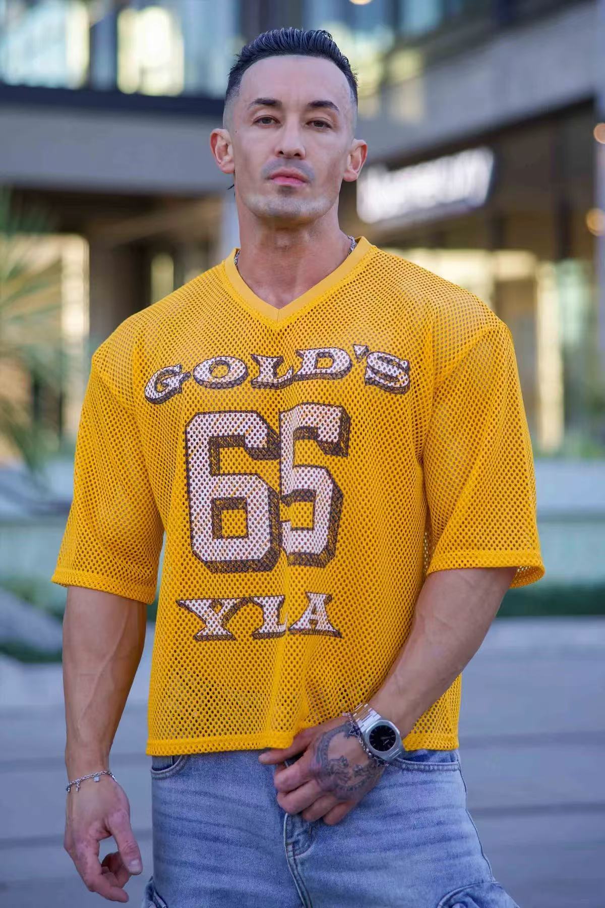Men T-shirts T-shirts Men Summer New Sports Leisure V Neck Fashion Loose And Comfortable Clothing Gym Running Shirts man