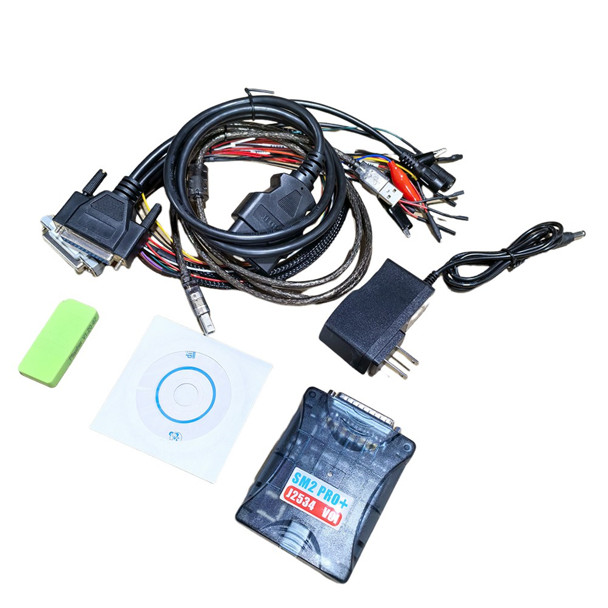 Sm 2 pro + j2534 pmflash sm2 pro para toyota vci scanmatik 2 pro ecu programador ferramenta banco equipamento de diagnóstico do carro