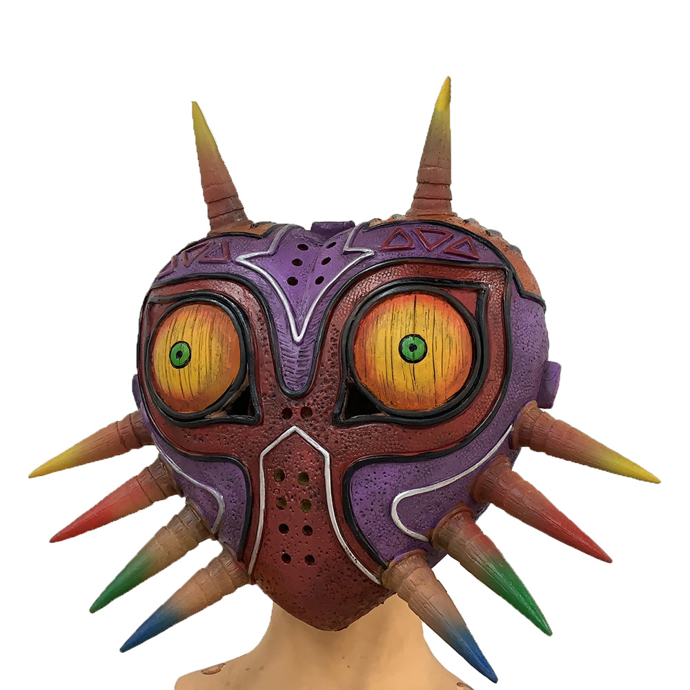 Major's Mask of Zelda spaventoso realistico maschera per il viso Halloween Cosplay Costume Prop per adulti adolescenti gioco Party Mask