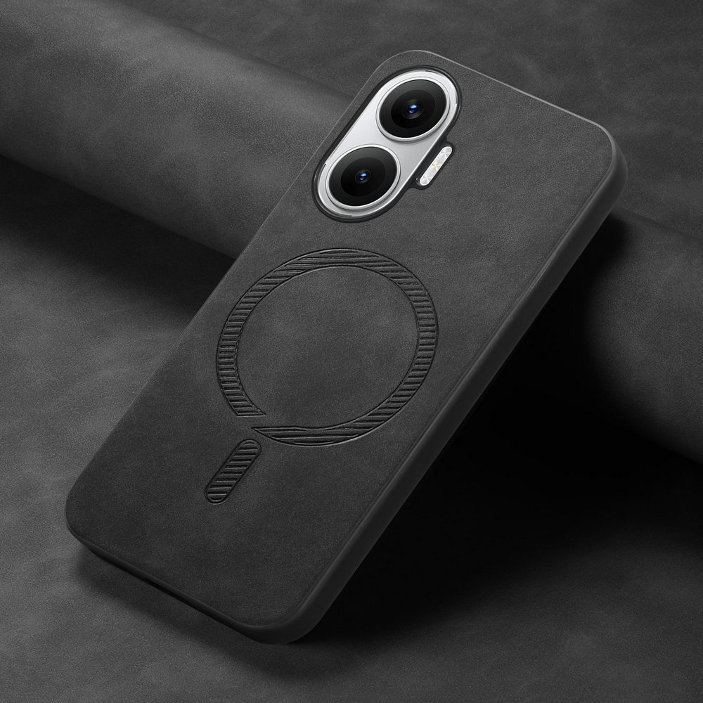 Casing Kulit Wireless Charging untuk Poco F7 5G 2025, Cover Mewah Magnetik, Pelindung Ponsel Xiaomi Poco F7, Case Mi PocoF7 F 7 Etui