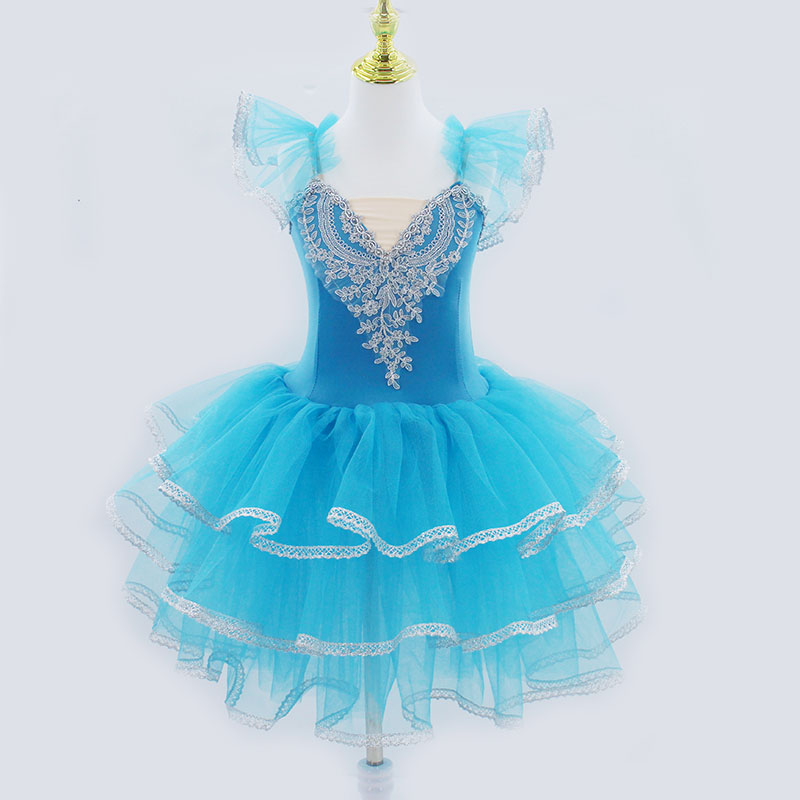Tutu Vestito da balletto Bambini Abiti estivi da palcoscenico Vestito da ragazza Abiti Costume da ballo di moda Abiti da principessa per ragazze Festa dei bambini