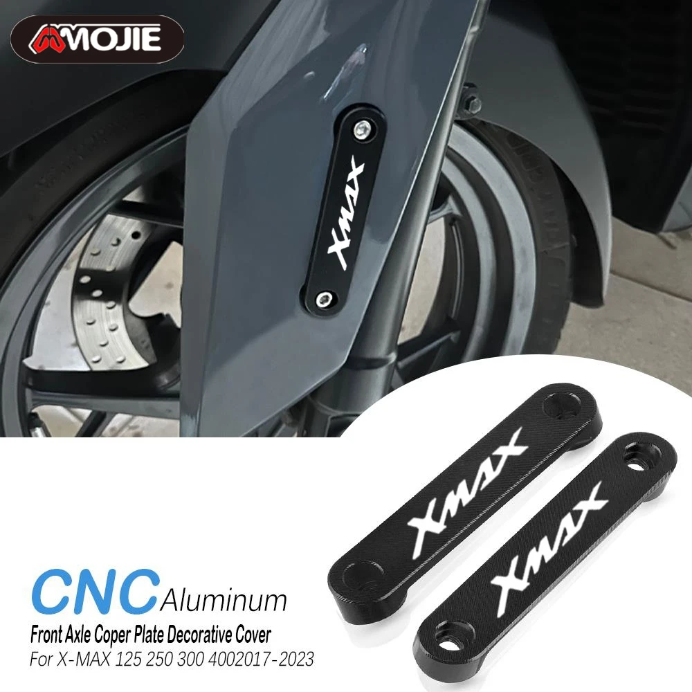 Для Yamaha X MAX XMAX X-MAX 125 250 300 400 2017 2018 2019 2020 2020 2022 2023 передняя ось Coper Plate декоративная крышка