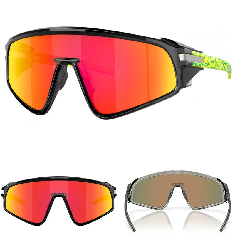 Brand Men Sunglasses Design Oversized Mirror Goggles Men UV400 Outdoor Sport Eyewear Fishing Polarized Sun Glasses for Men