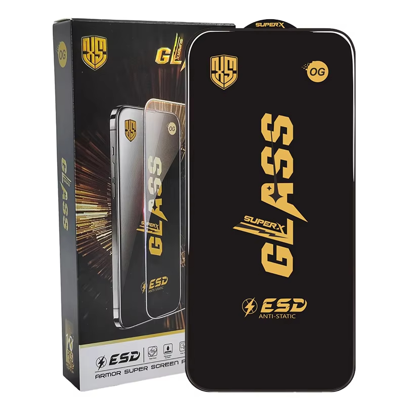 OG ESD กระจกนิรภัยสําหรับ Xiaomi Redmi หมายเหตุ 14 13 12 10 11 9 Pro 14C 13C 10C 12C 14S 12S 9S Anti Static Super Screen Protector