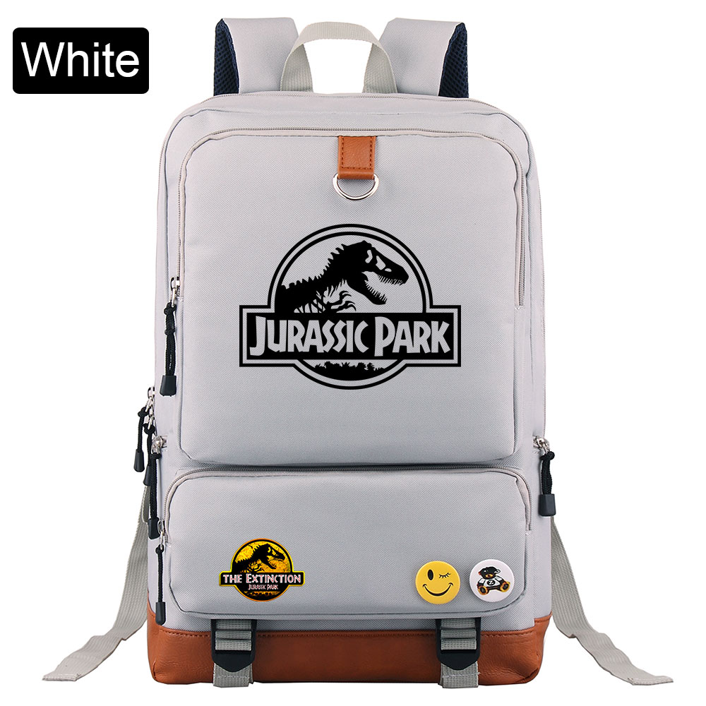 Fashion Adventure Dinosaur Jurassic Park World Boy Girl Book School Bag Women Bagpack Teenagers Schoolbags Student Backpack