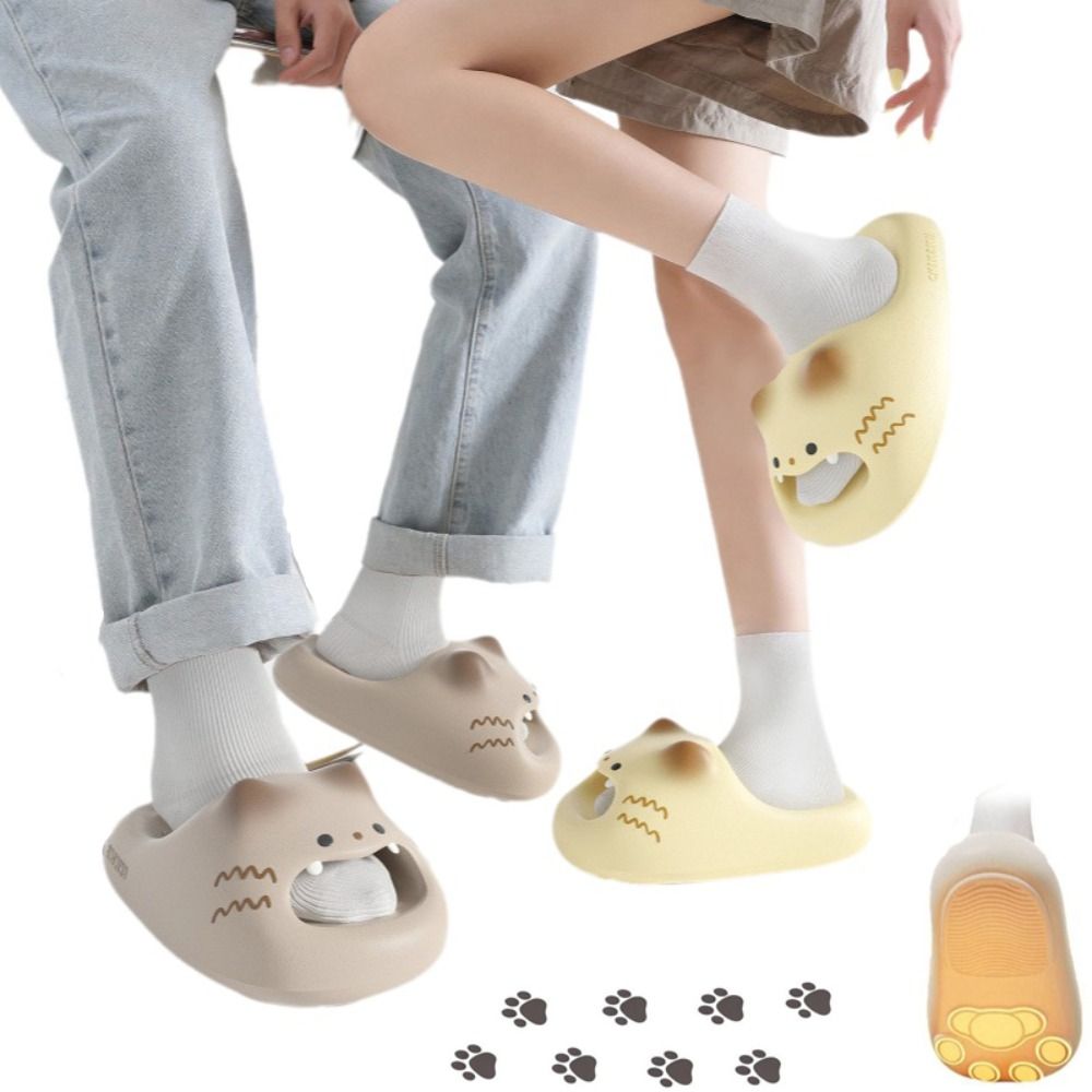 Nuevas Pantuflas Impermeables con Diseño de Pata de Gato, Antideslizantes, Punta Cerrada, Suela Suave, Tipo Mules, para Primavera/Verano