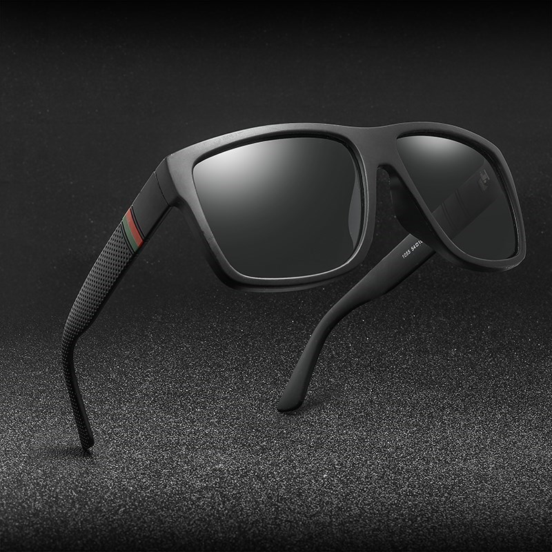 Polaroid-gafas de sol cuadradas Vintage para hombre y mujer, lentes polarizadas de marca famosa, retro