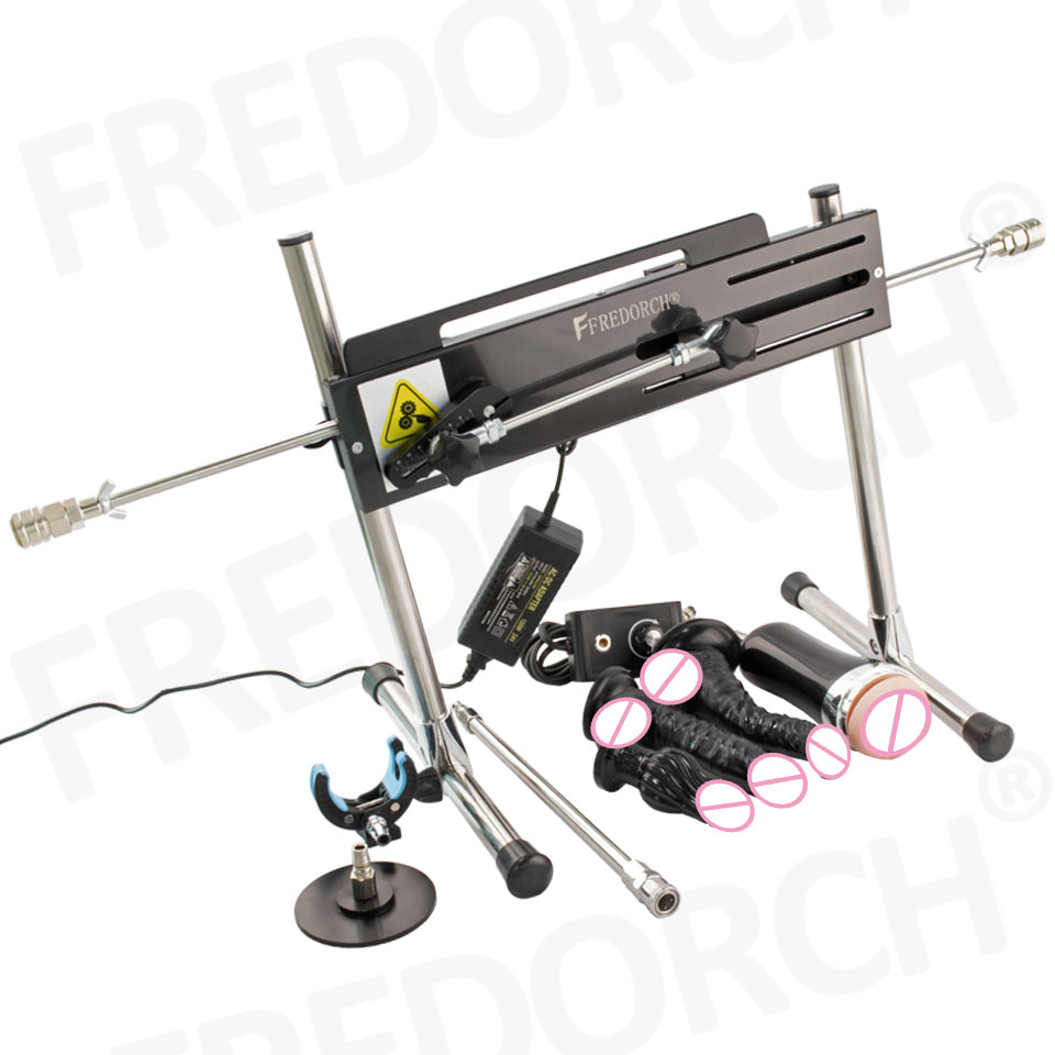 FREDORCH Sex Machine Remote Super Silent Ultra Verstelbare Vac u Lock 3-15CM 120W Love Machine Met Dildo sex machine seksspeeltje