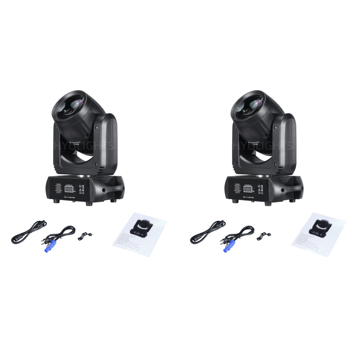 2 SZT./LOT Mini LED Ruchoma Głowica 150W Beam+Spot+18 Obrotowych Pryzmatów Dj Dmx Efekt Świetlny Sceniczny Disco Bar