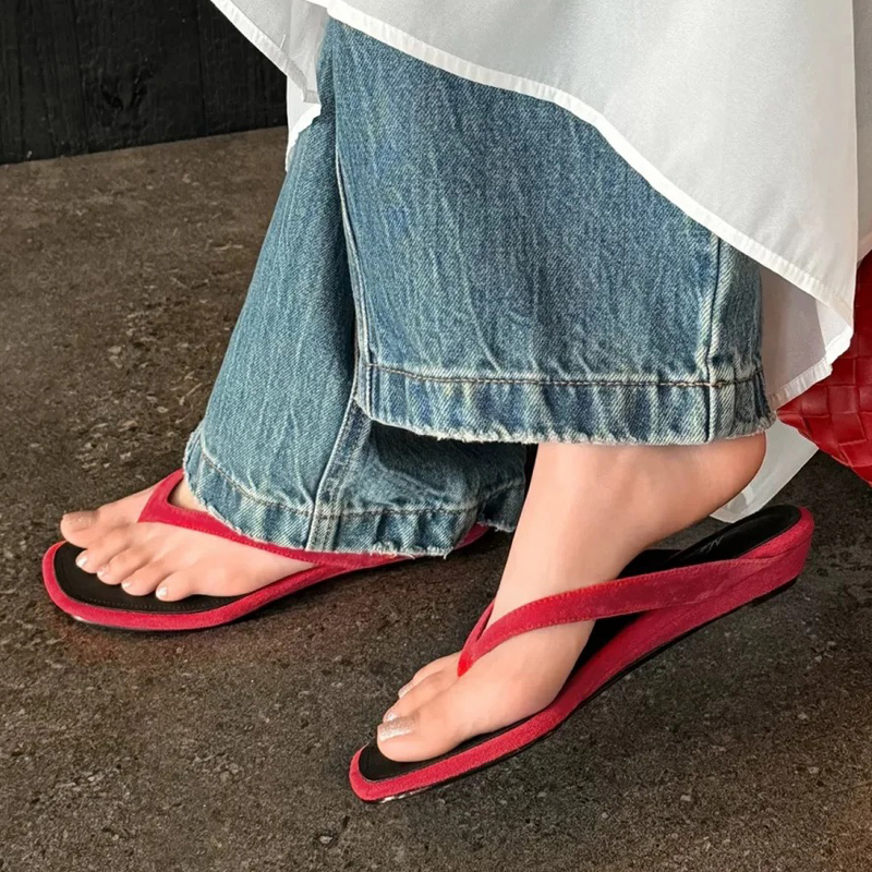 Sandales d'été 2026 à talons bas et bout carré pour femme – Élégantes mules de soirée