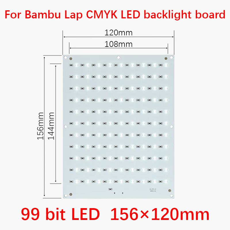 Dla Bambu Lab Lithophane Panel Led CMYK tablica podświetlająca LED PLA podstawowy pakiet litofanu CMYK druk 3D litofan zdjęcie